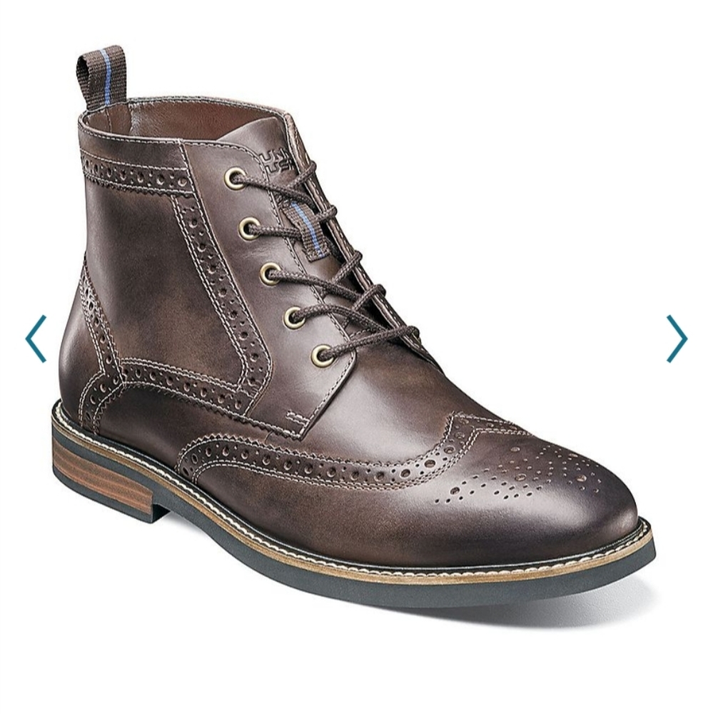 Mens oxford wingtip dress boot
